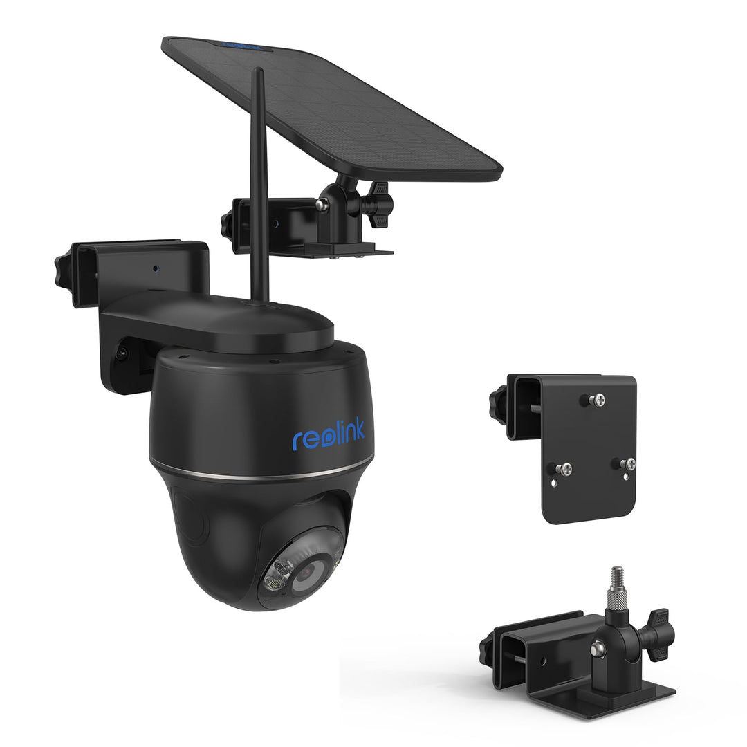 HOLACA Kamera und Solarpanel Dachrinnenhalterung Kompatibel mit Reolink Argus 3MP,4MP/2K,5MP/2K,4K/8