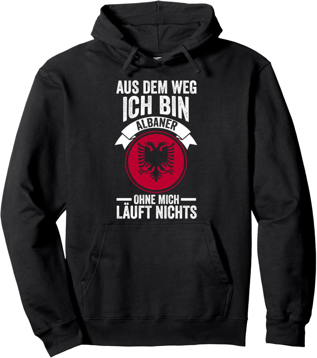 Albanien Albanisch Albaner Pullover Hoodie