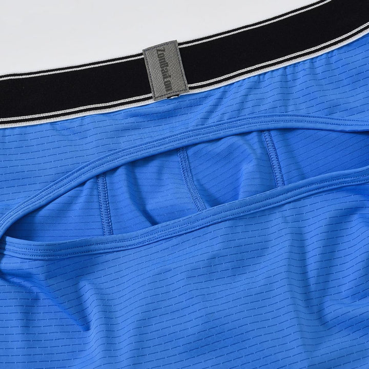 Herren Boxershorts mit Atmungsaktivem Stoff und Erhöhtem Front- und Rückenöffnung ohne Etikett M Bla