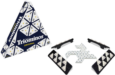 Goliath - TRIOMINOS Original, Brettspiele ab 6 Jahren, Strategie- und Denkspiel mit Dreiecksdominos,