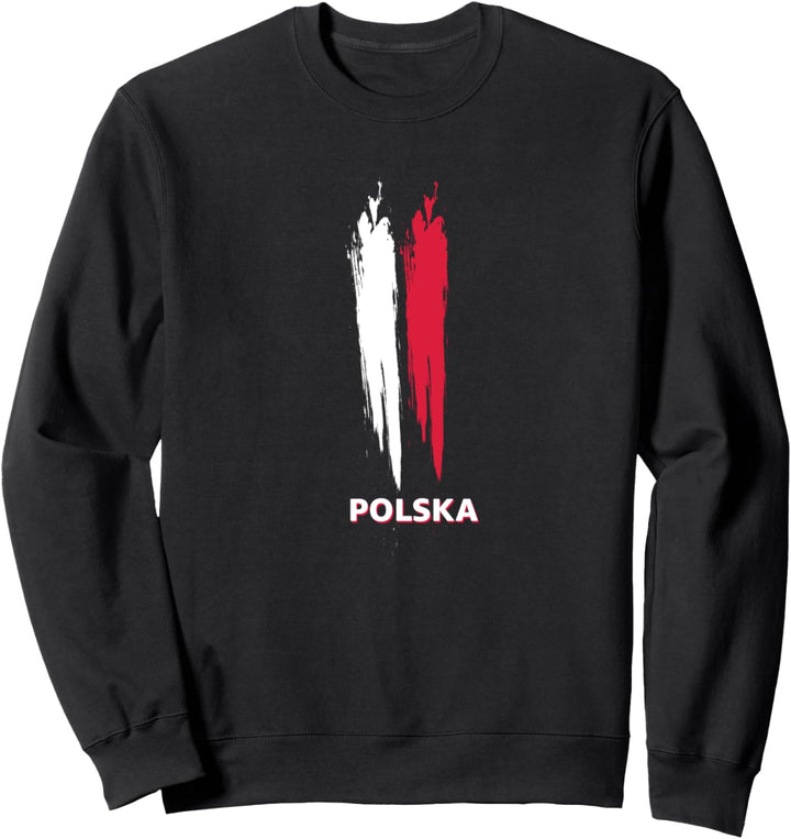 Flagge Polen Sweatshirt