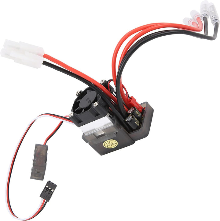 Dilwe RC Truck ESC, 7,2-16V 320A Zweiwege-Regler Gebürstet 35 X 47 X 42mm Hochspannungs-RC-Auto-Upgr