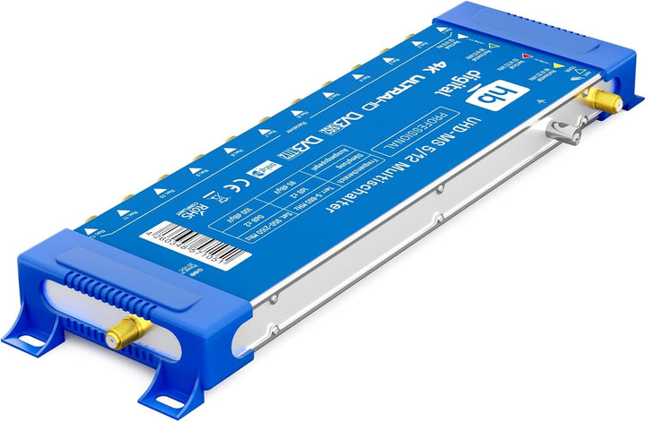Multischalter pmse 5/12 HB-DIGITAL 1x SAT bis 12 x Teilnehmer/Receiver für Full HDTV 3D 4K UHD mit N