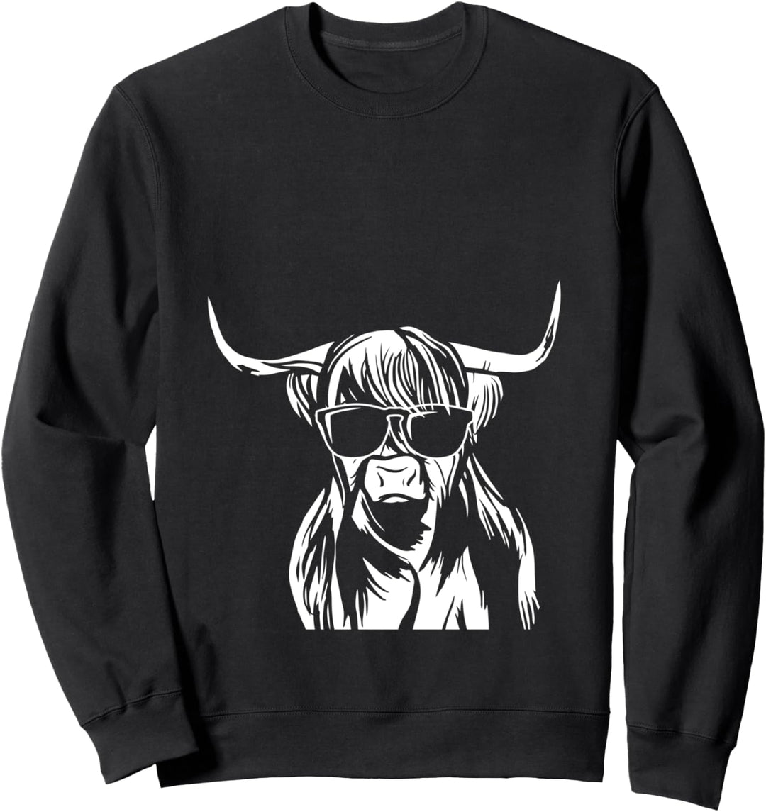 Schottisches Highland Cattle Hochlandrind Sweatshirt