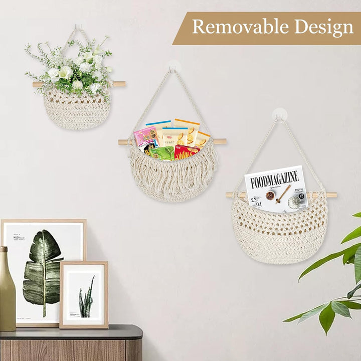 Dokeno Hängender Wandtasche Organizer, Wand Hängetasche Hängende Tasche Aufbewahrungstasche Hängeorg