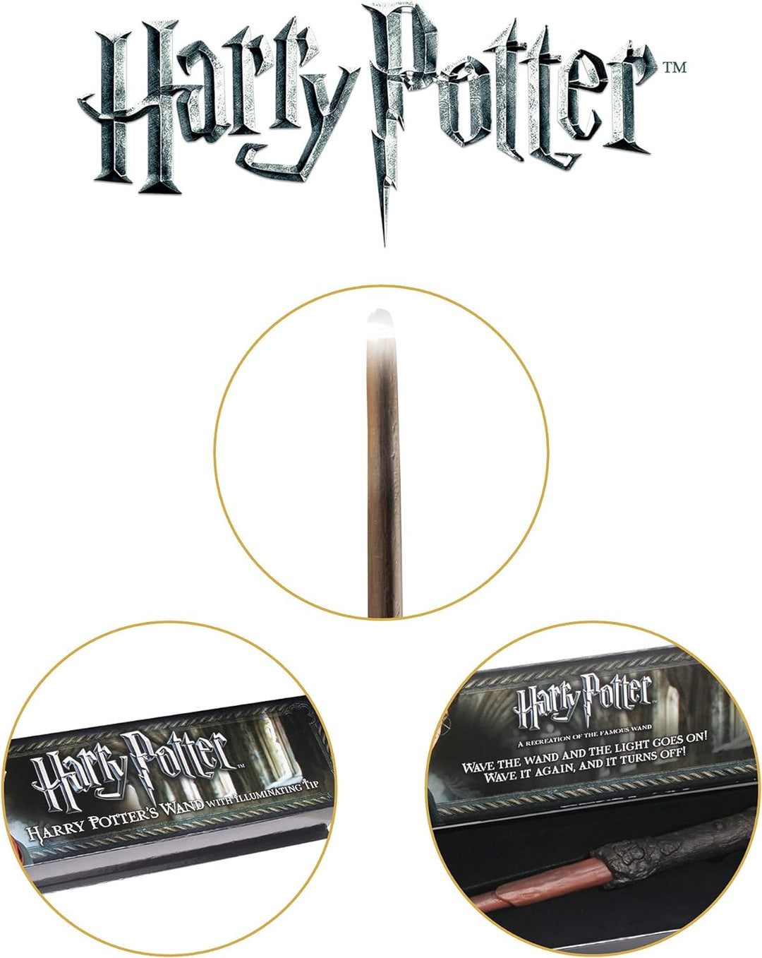Harry Potter Glühstab 36Cm