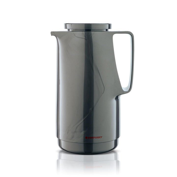 ROTPUNKT Isolierkanne 1L - Premium Kaffekanne Made in Germany I Hält bis zu 24 Std heiss I Warmhalte