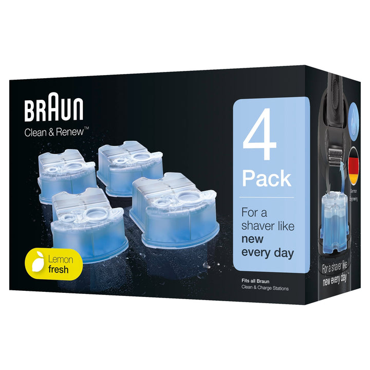 Braun Clean&Renew CCR Reinigungskartusche (4er Pack)