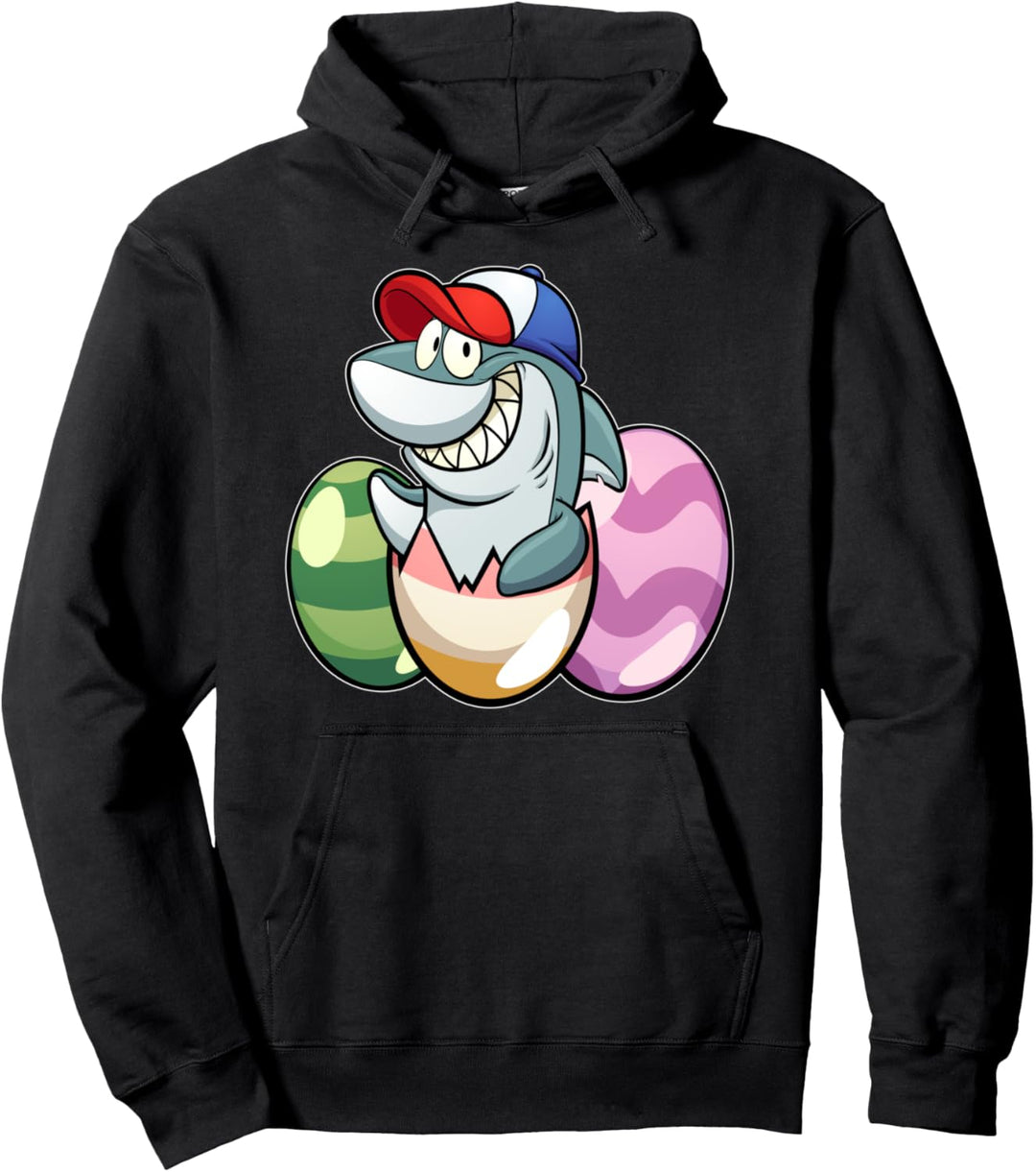Hai Oster Outfit Ostergeschenk Für Jungen und Mädchen Ostern Pullover Hoodie
