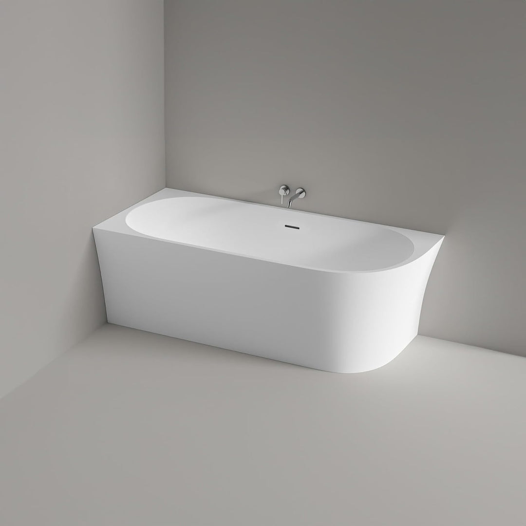 BERNSTEIN Eck-Badewanne aus Sanitäracryl Wanne mit Doppelwandiger Konstruktion 170 x 78 x 60 cm - 5