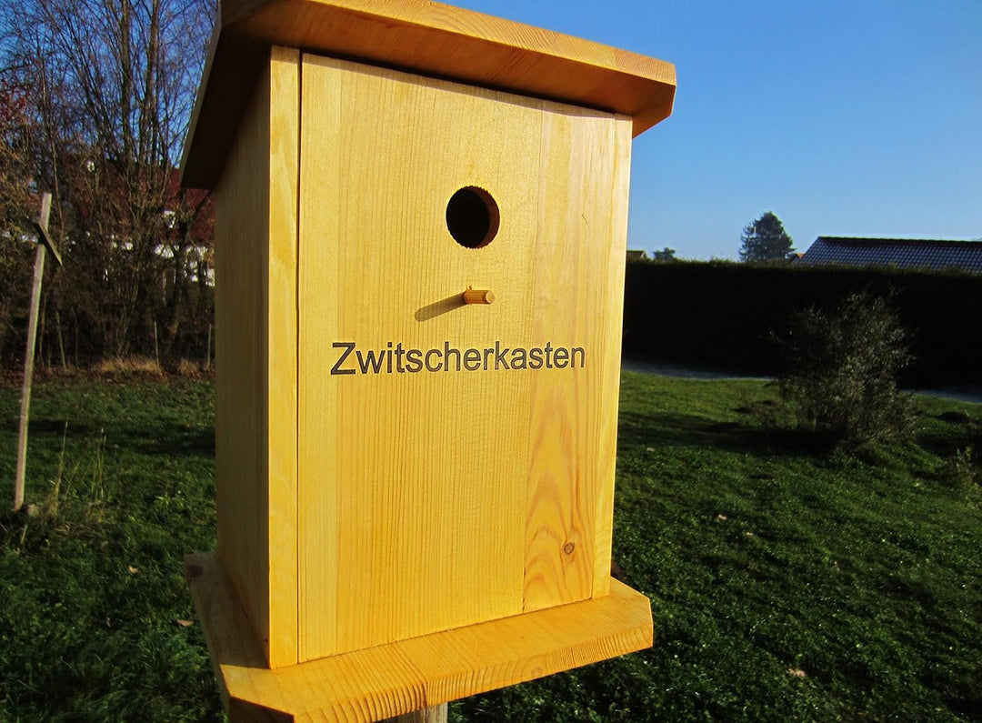Vogelhaus,Nistkasten, Vogelhäuschen ` Papas Schnaps Bar, Zwitscherkasten` Gross