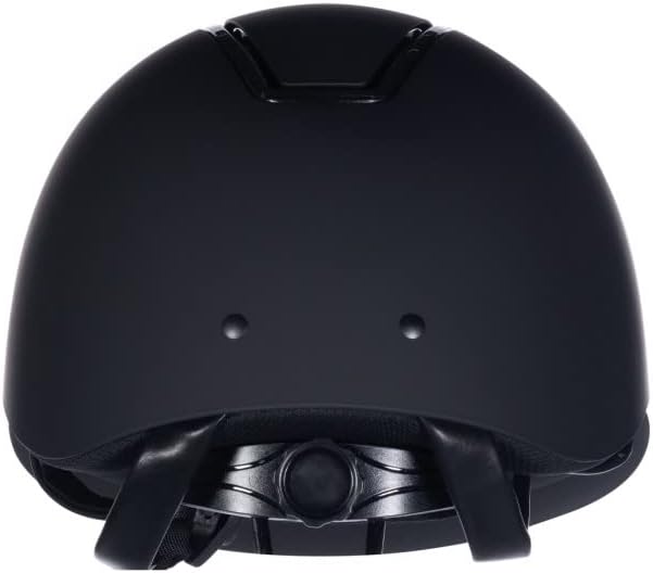 HKM Unisex ? Erwachsene Shield Diamond Reithelme, Schwarz, L
