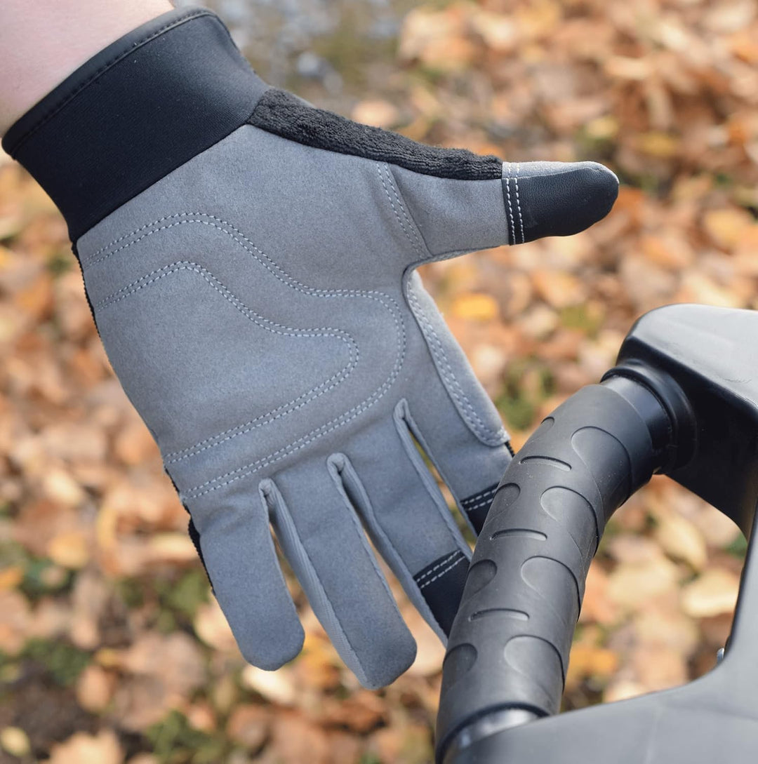 TECH-CRAFT® Heavy Duty Schutzhandschuhe Strong Touch | Touchscreenfähig | Handfläche mit Mikro-Faser