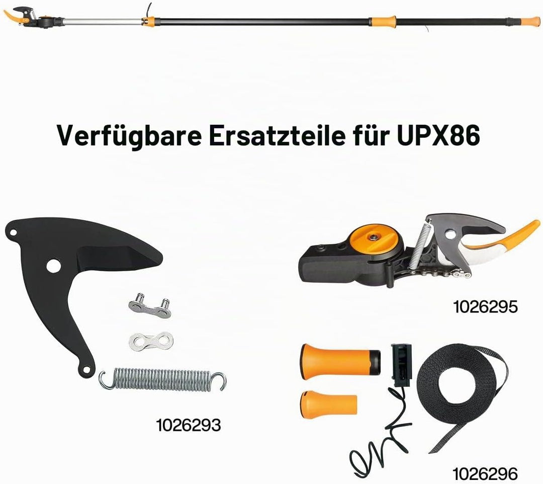 Original Ersatzteil-Set für Fiskars Bypass Schneidgiraffe UPX82, UPX86, UP82, UP84, UP86, Mit Klinge