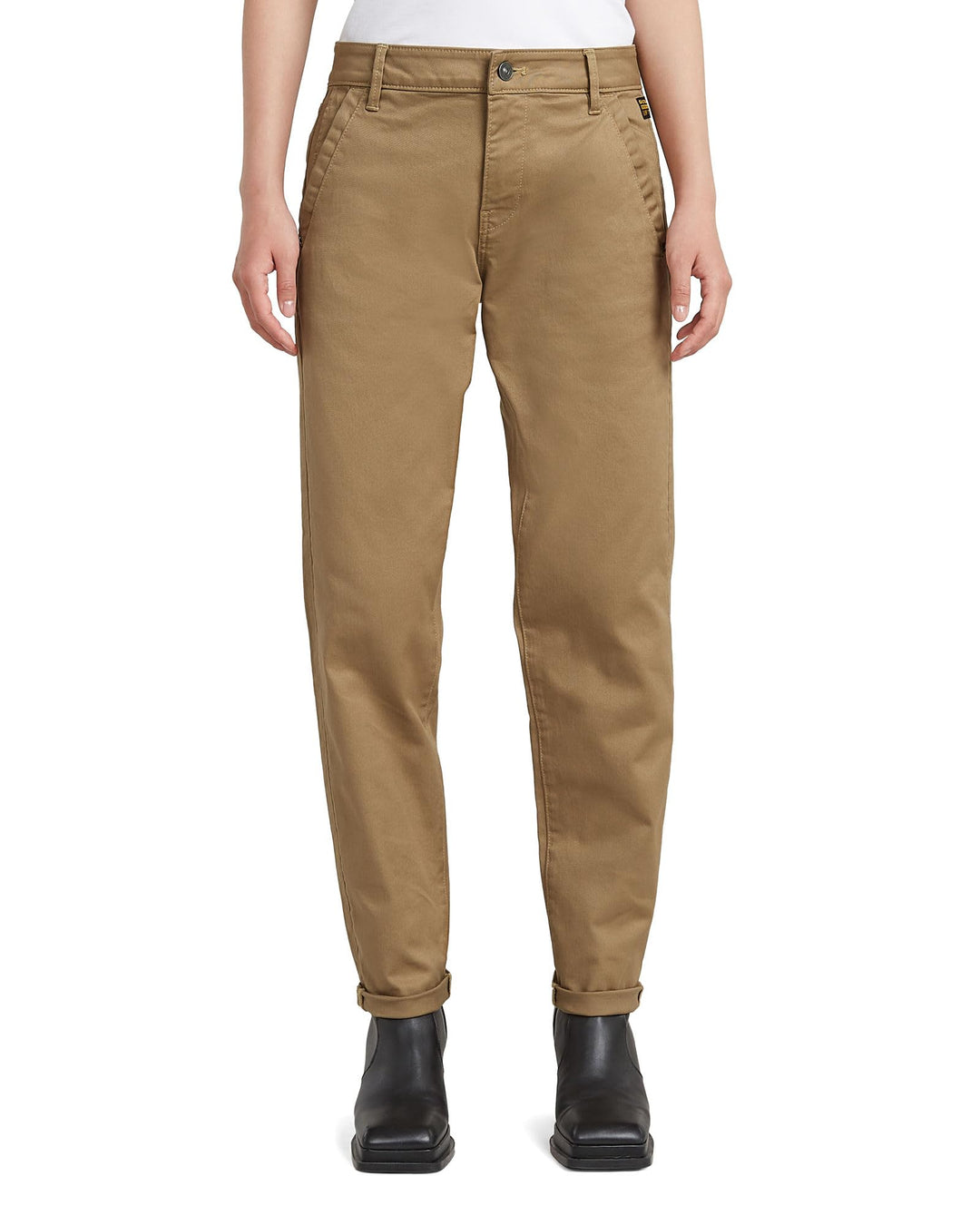 G-STAR Damen Kate Boyfriend Chino 23W / 28L Beige (Safari D25257-c105-b444), 23W / 28L Beige (Safari