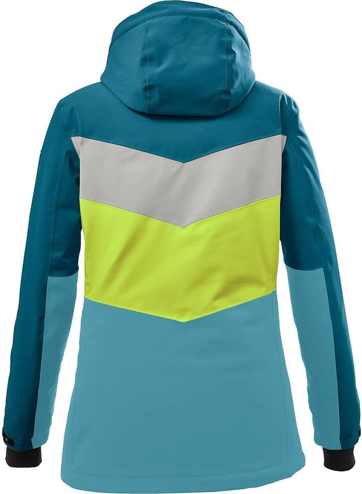Killtec Damen Ksw 253 Wmn Ski Jckt Funktionsjacke/Skijacke mit abzippbarer Kapuze und Schneefang 44