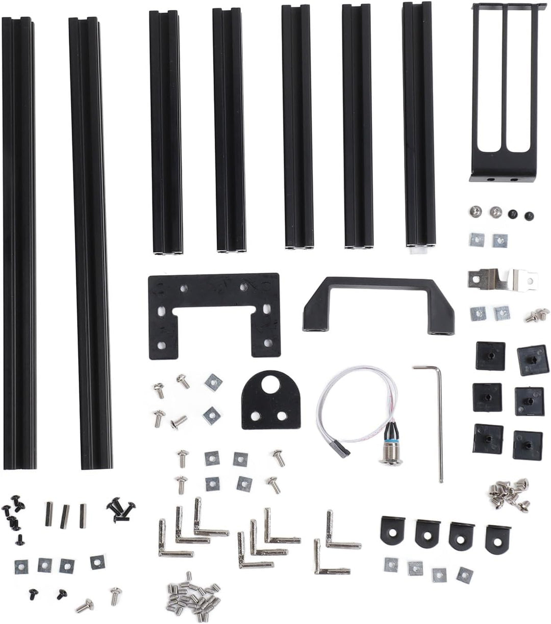 Bewinner DIY-Computer-Motherboard-Gehäuse-Rack, Vertikales Offenes Aluminiumrahmen-Chassis mit Wärme
