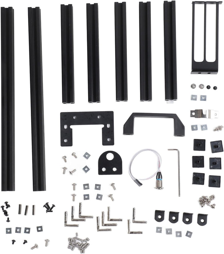 Bewinner DIY-Computer-Motherboard-Gehäuse-Rack, Vertikales Offenes Aluminiumrahmen-Chassis mit Wärme