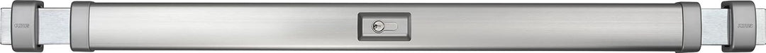 ABUS Panzerriegel PR2700 für Haus- und Wohnungstüren, edelstahl-Look, 49087 Edelstahl mit Zylinder S
