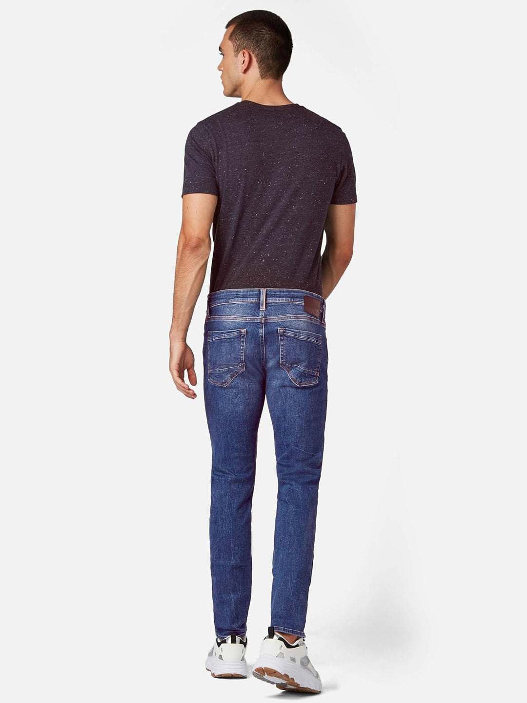 Mavi Herren James Skinny Jeans, per Pack Blau (Mid Brushed Ultra Move 29324), W28/L32 (Herstellergrö