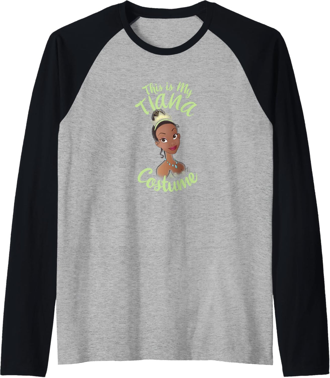 Disney Princess And The Frog Tiana My Costume Halloween Raglan