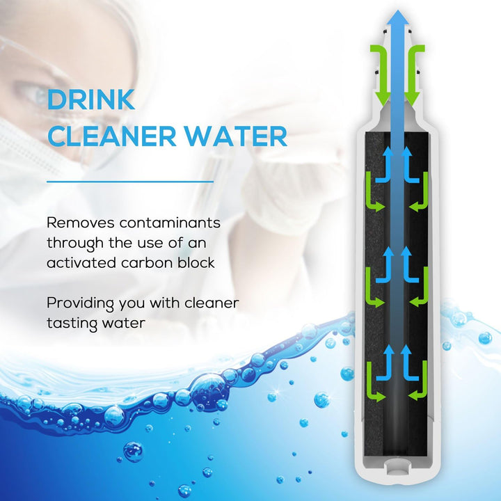 EcoAqua EWF-8002A Wasserfilterersatz Kompatibel mit Lincat FC02 EB3F, EB4F, EB6F, EB6TF, EB3F/PB, EB