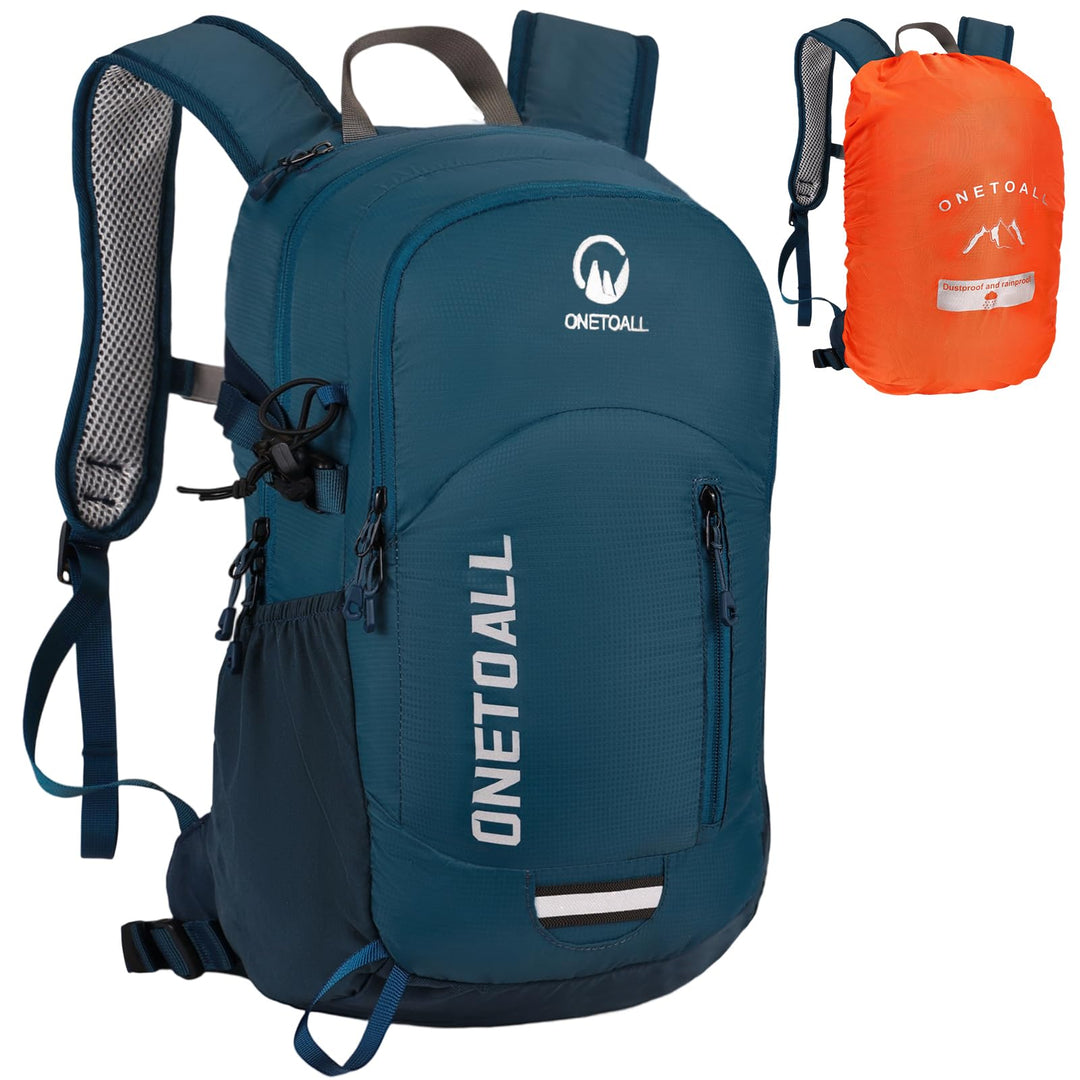 Diebstahlsicherer Wanderrucksack Damen 20L, Leichter Tagesrucksack Herren Klein, Wasserdichter Fahrr