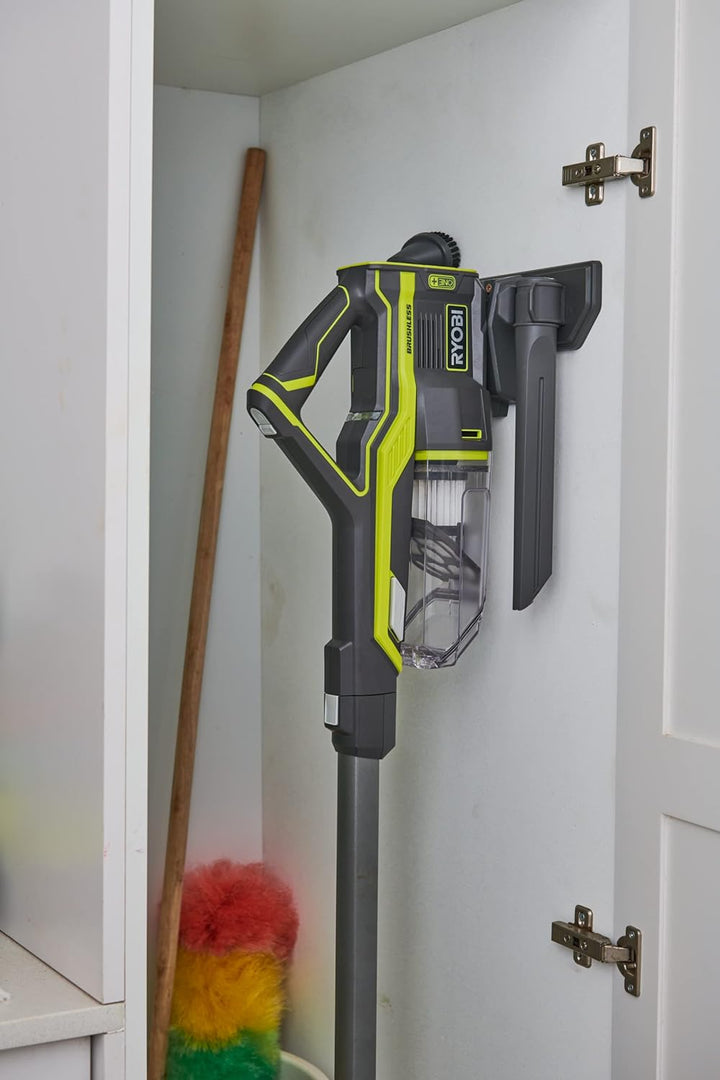 Ryobi,Tragbar ,OnePlus Brushless LithiumPlus Staubsauger, 18 V, ohne Akku und Ladegerät – R18SV7-0,