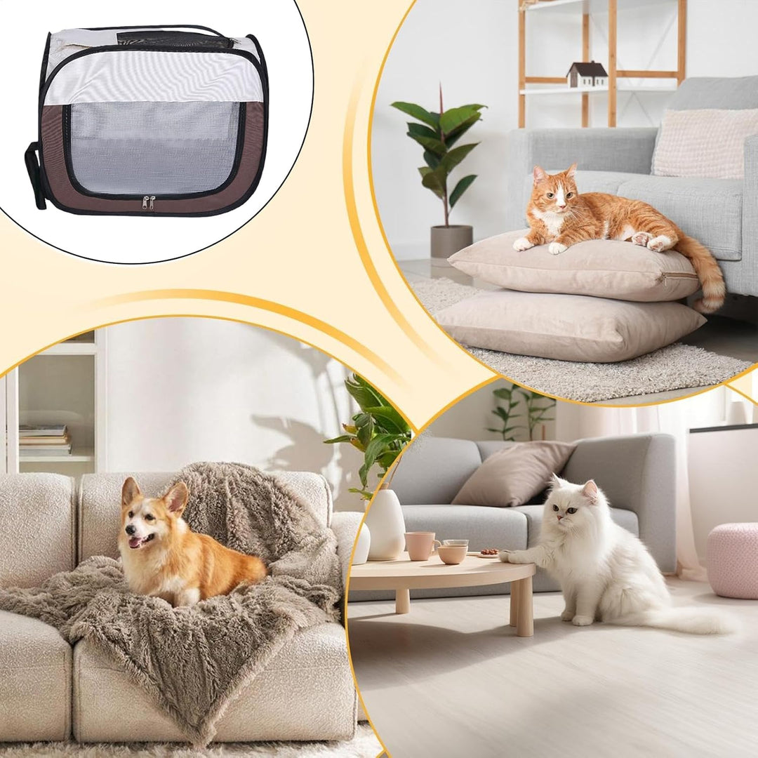 Hunde Trockenbox | Katzen-Transportbox Trockenraum,Tragbares Trocken- & Badezubehör Für Haustiere Be