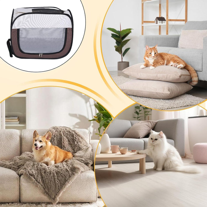 Hunde Trockenbox | Katzen-Transportbox Trockenraum,Tragbares Trocken- & Badezubehör Für Haustiere Be