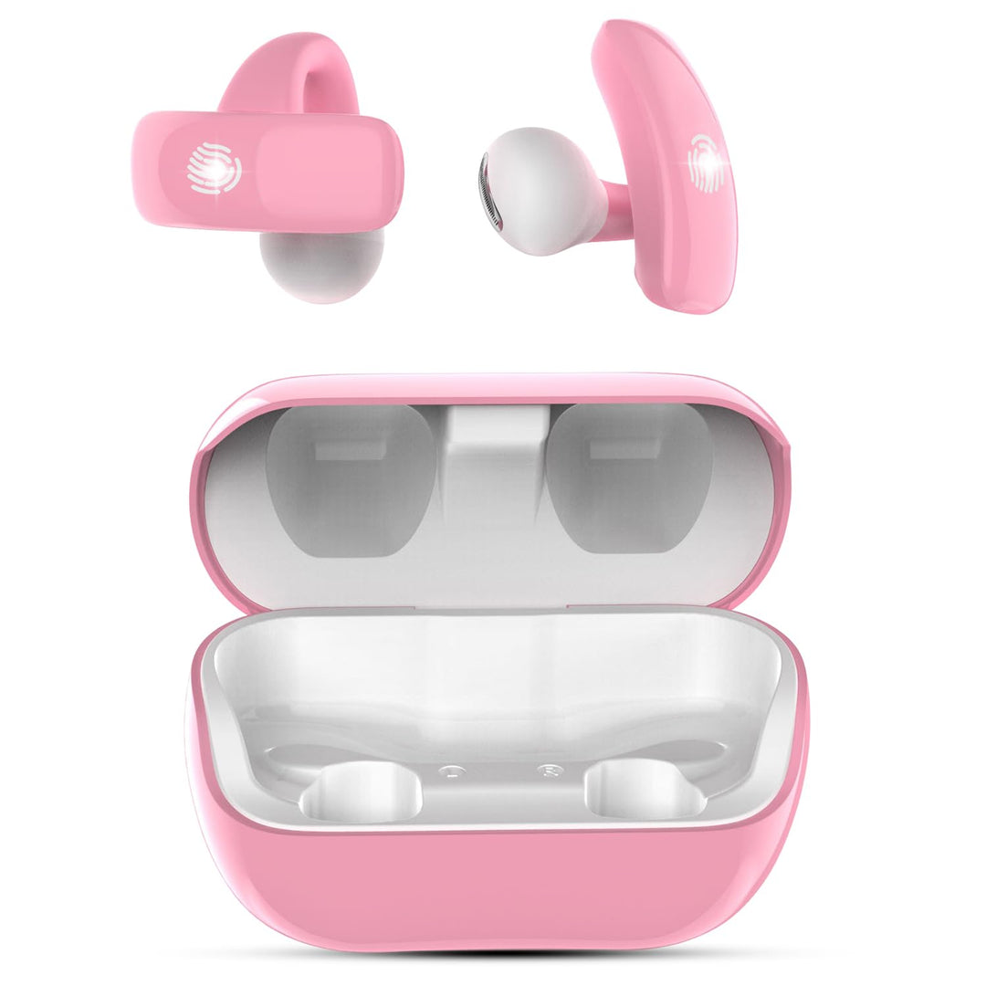 BANIGIPA Kinder True Wireless Earbuds, Open-Ear Kopfhörer mit Mikrofon zum Schutz des Gehörs für das