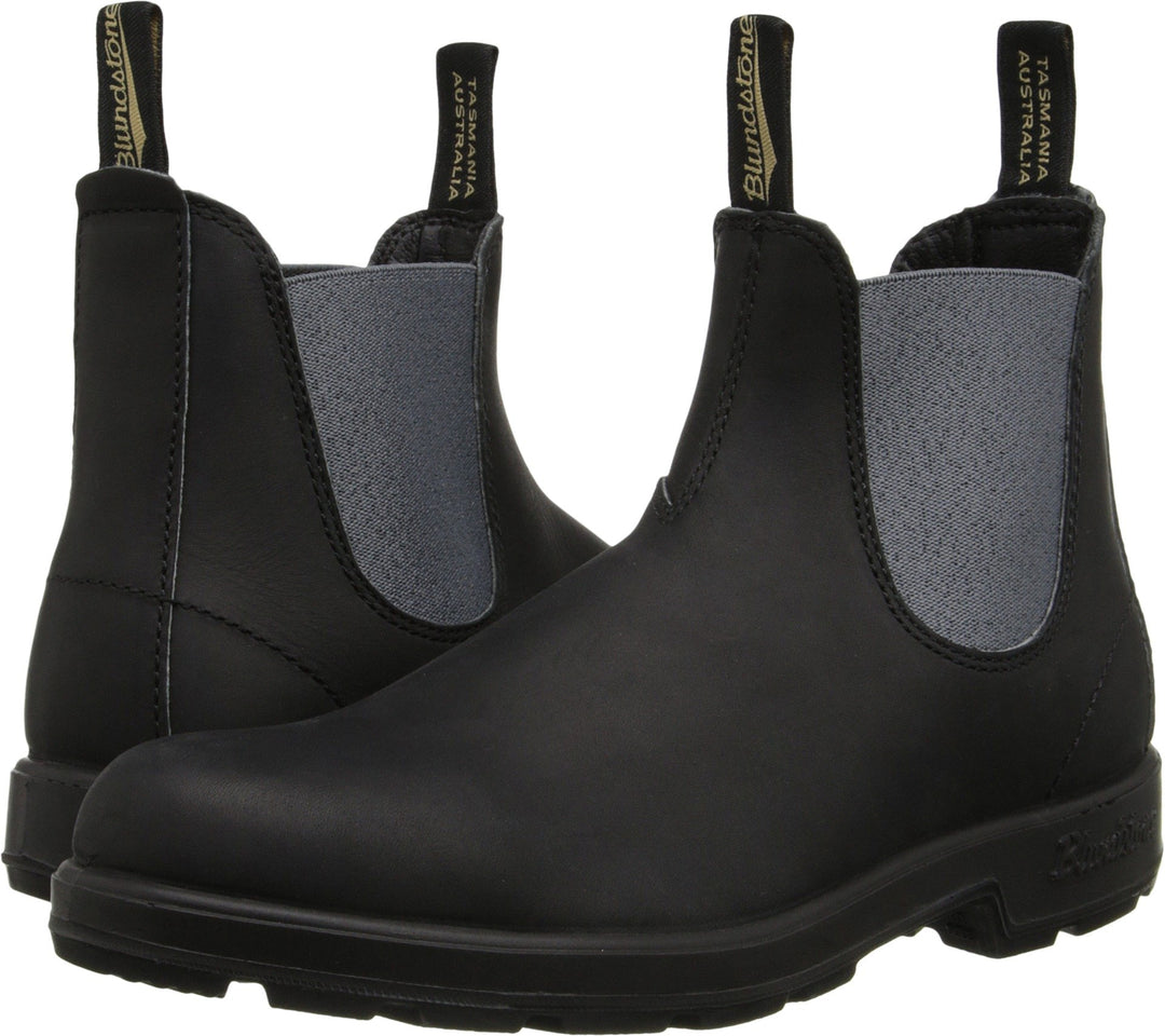 Blundstone 63 Unisex Chisel Toe, -Erwachsene Chelsea Stiefel 41 EU Schwarz Grau, 41 EU Schwarz Grau