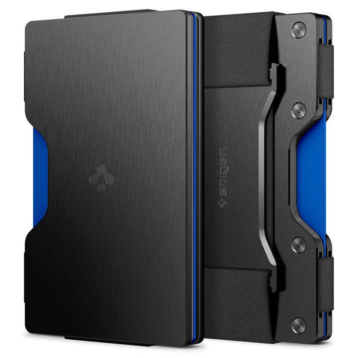 Spigen Wallet S Kreditkartenetui mit RFID NFC Schutz Portemonnaie für bis zu 12 Karten Geldbeutel Ka