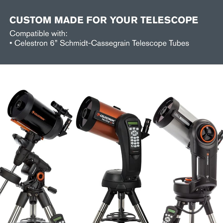 Celestron 94243 EclipSmart Teleskopfilter für Sonnenfinsternisse – ISO 12312-2 konform, sichere Pass