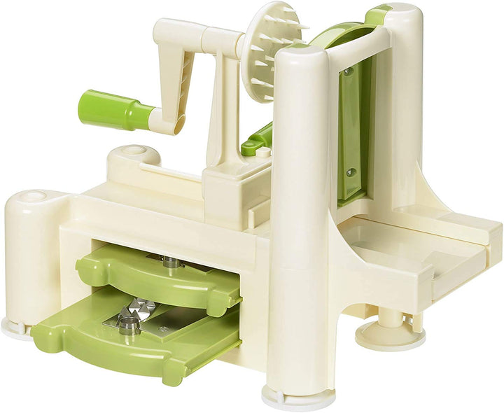 Lurch 10203 Spiralschneider Spirali zum Schneiden von Spiralen aus Obst und Gemüse, Kusnstoff und Ed