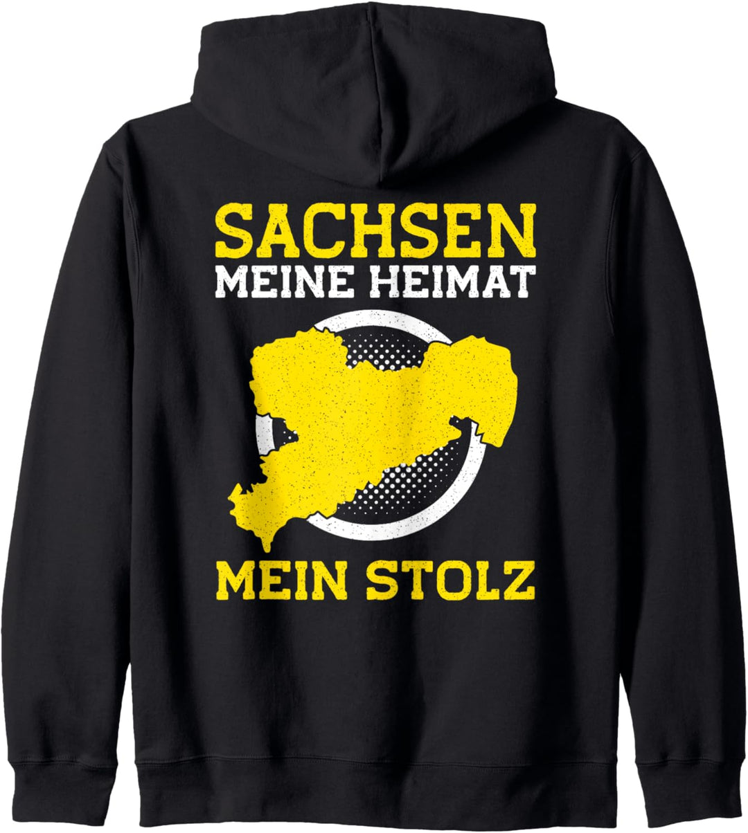 Sachsen, Meine Heimat Mein Stolz, Ossi & Sächsisch Kapuzenjacke