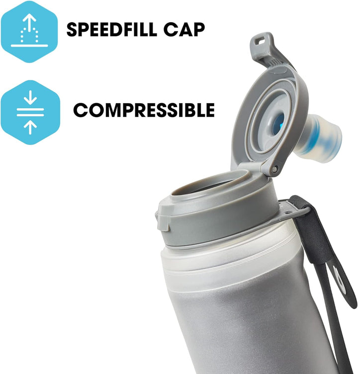 HYDRAPAK SKYFLASK IT SPEED 300 300 ml - Insiulated Grey, 300 ml - Insiulated Grey