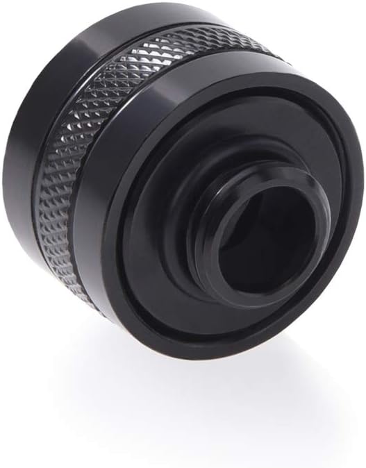 Alphacool ‎17477 Eiszapfen PRO 16mm HardTube Fitting G1/4 - Deep Black Sixpack Anschluss