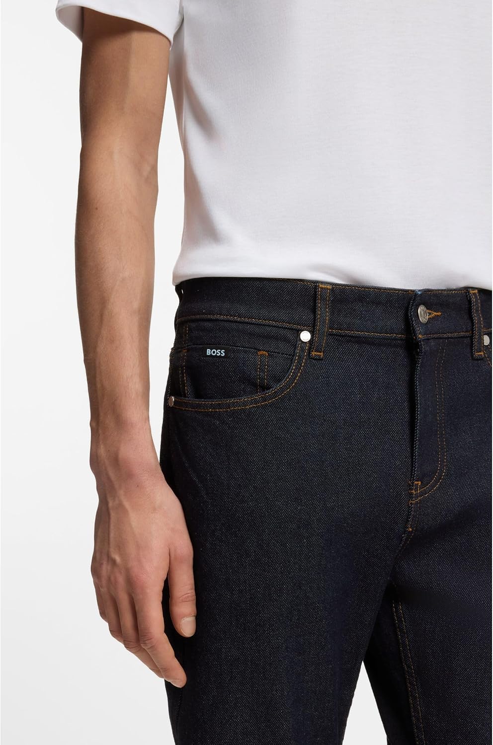 BOSS Herren Jeans Delano Bc-p 31W / 32L Blau, 31W / 32L Blau