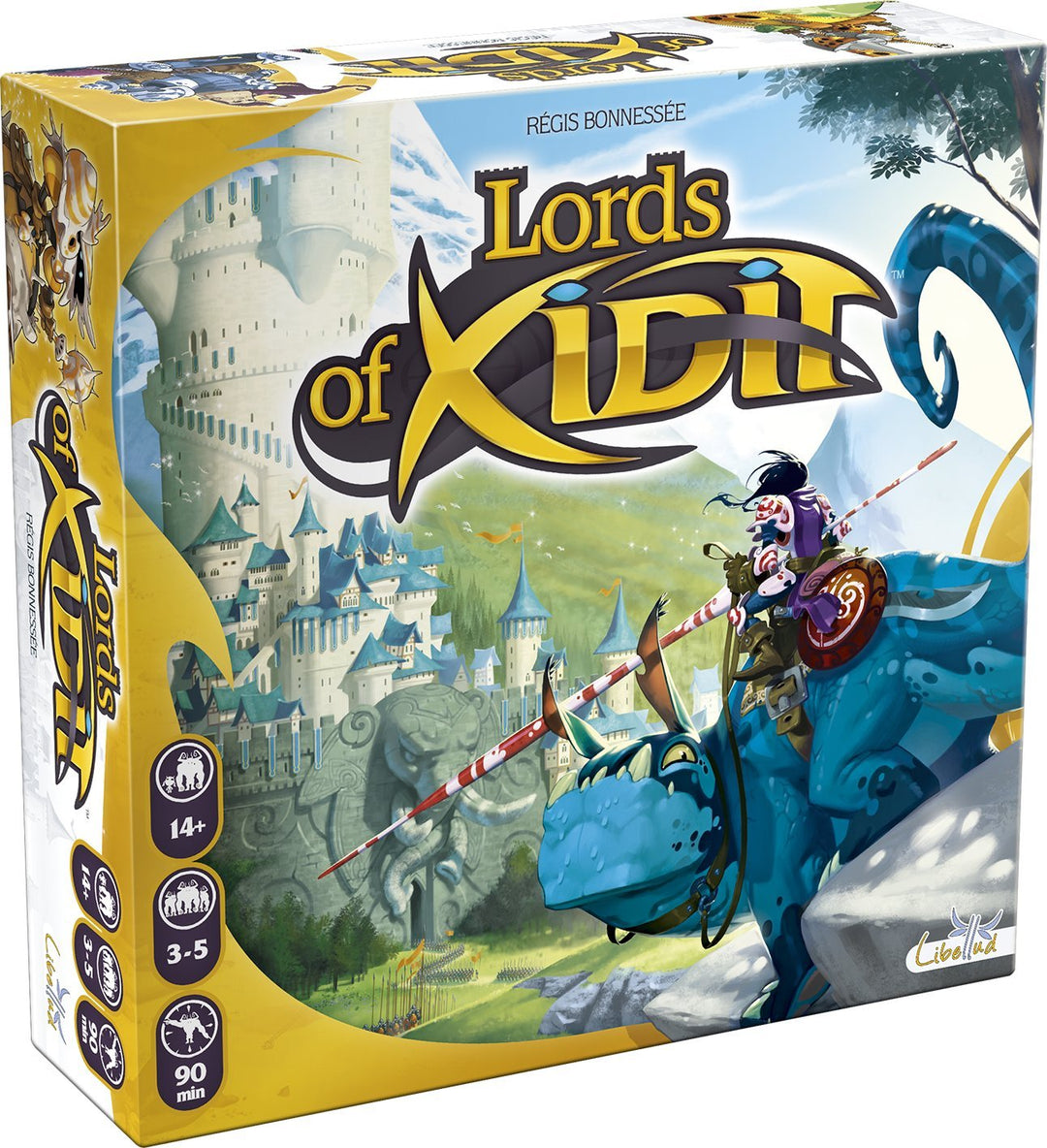 Libellud 002537 - Lords of Xidit, Brettspiel