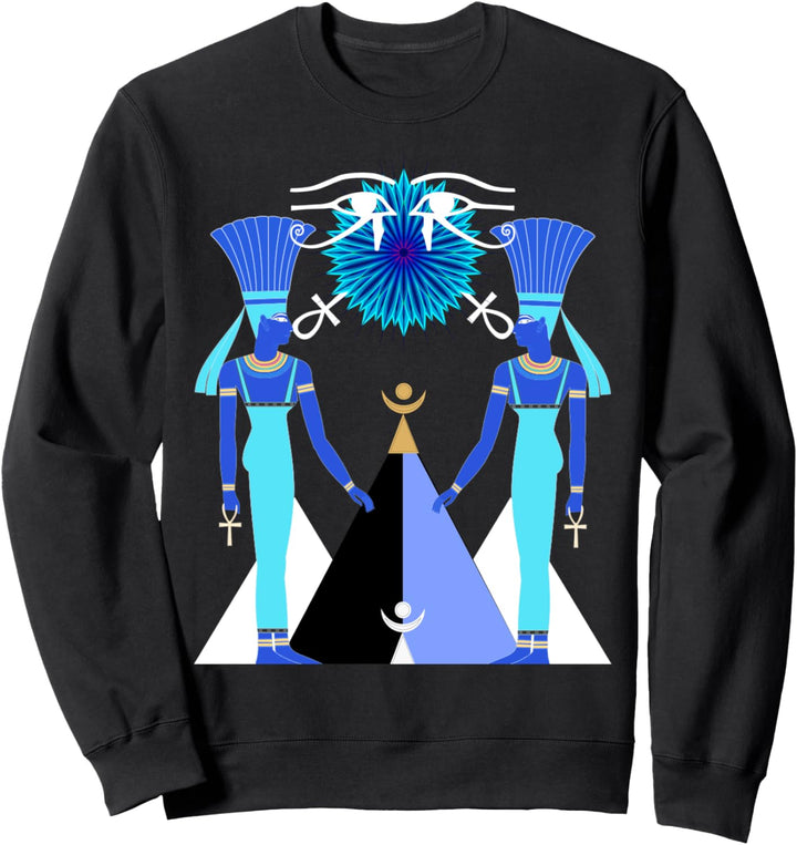 Alte ägyptische Göttin Anuket Sweatshirt