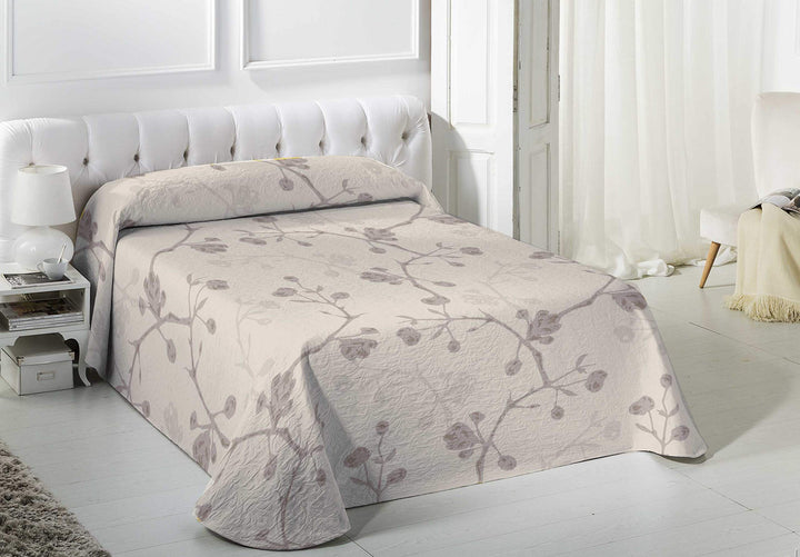 VIALMAN Leichte Tagesdecke Sofia 20, beige, 180 x 190 cm 180 x 190 cm Beige, 180 x 190 cm Beige