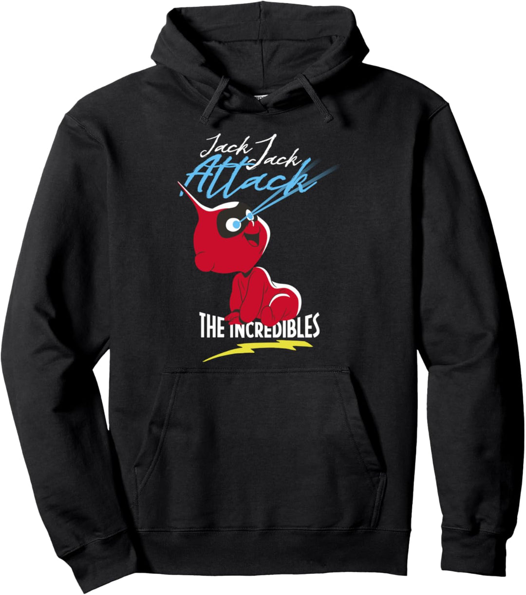 Disney Pixar Incredibles 2 Jack-Jack Attack Portrait Pullover Hoodie