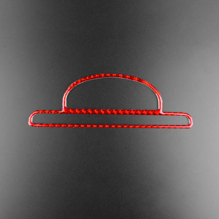 KUNGKIC Kohlefaser Auto Tachometer Dekorative Aufkleber Innenraum Carbon Fiber Speedometer Trim für