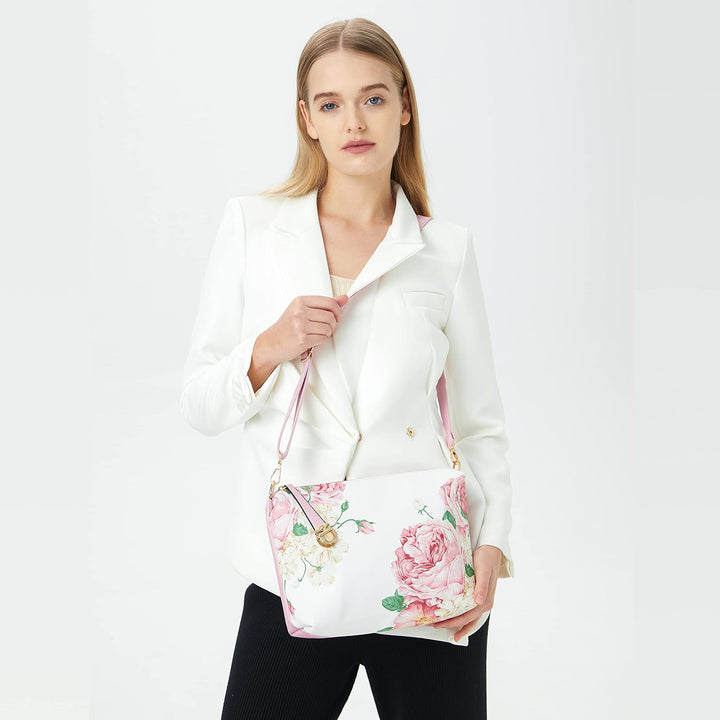 2E-youth - Ol; retro, lässig Damen 1c - Rosa & Weiss, 1c - Rosa & Weiss