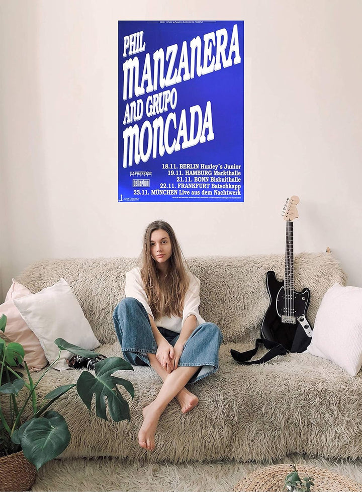 Phil Manzanera - Listen Now, Tour 1977 » Konzertplakat/Premium Poster | Live Konzert Veranstaltung |