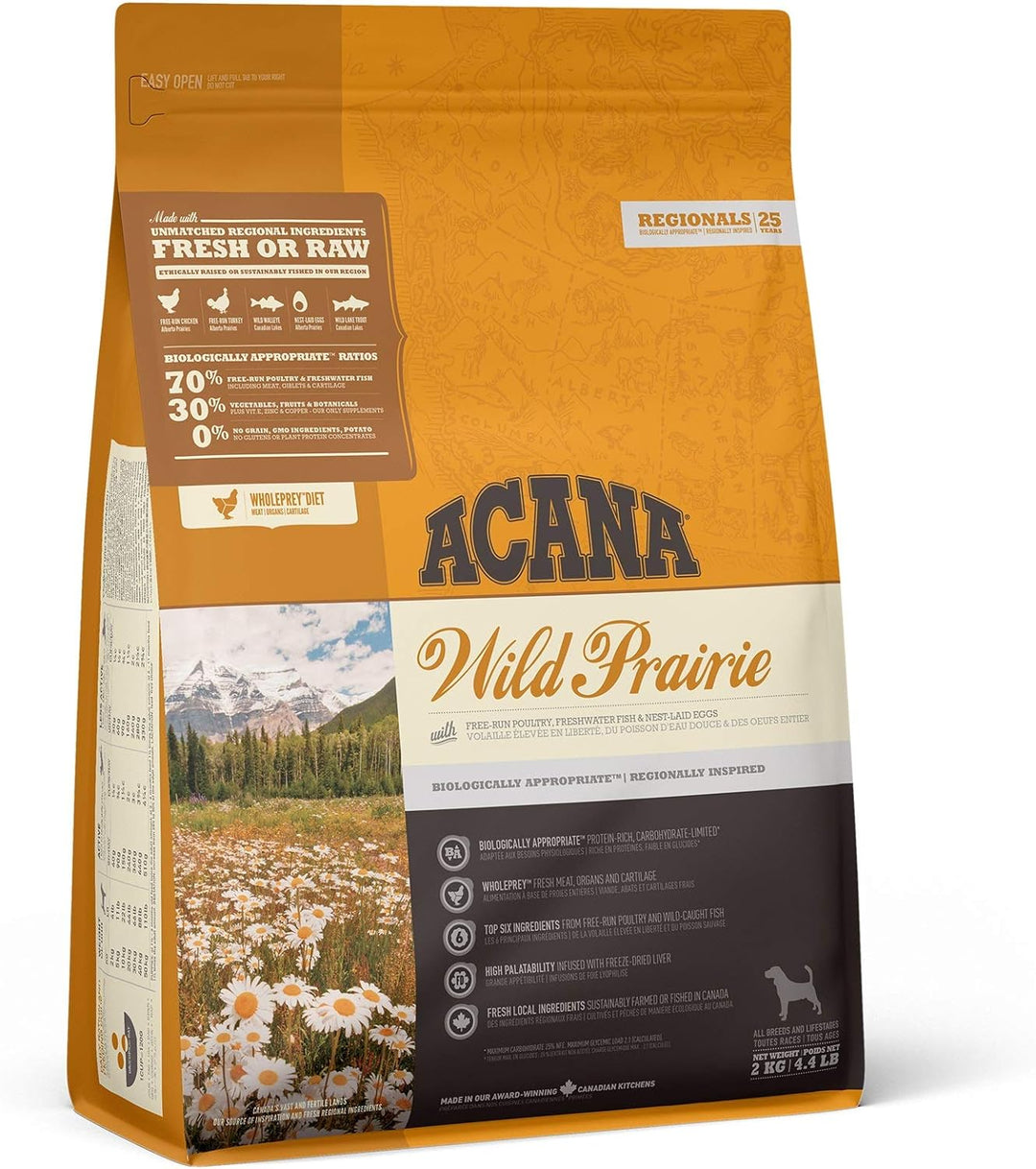Acana Wild Prairie Dog Regionals - 2 kg Geflügel 2 kg (1er Pack), Geflügel 2 kg (1er Pack)