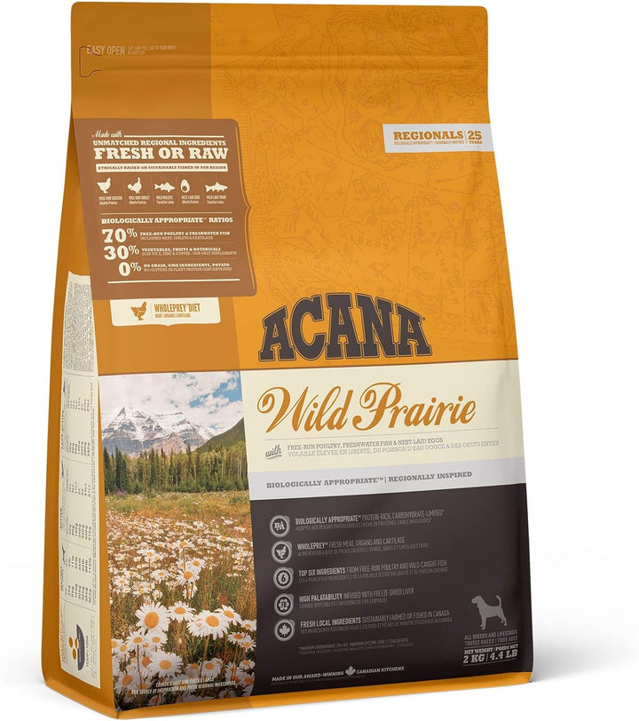 Acana Wild Prairie Dog Regionals - 2 kg Geflügel 2 kg (1er Pack), Geflügel 2 kg (1er Pack)