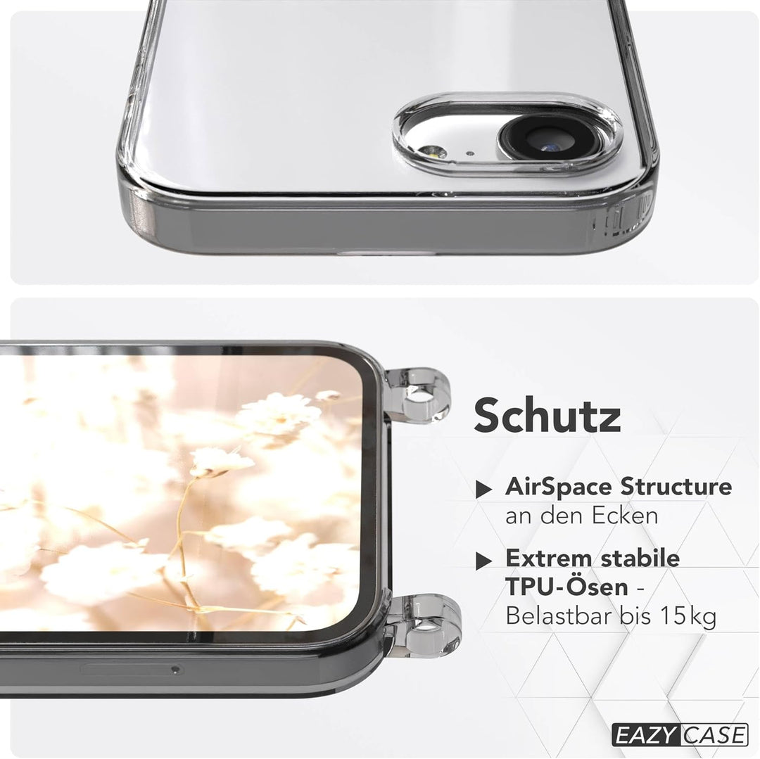EAZY CASE Handykette - Verstellbares Taschenband kompatibel mit iPhone 17e, Schulterriemen, Handykor