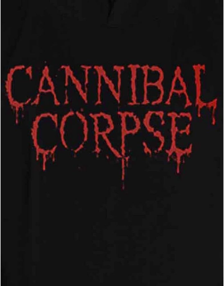 Cannibal Corpse Kapuzenpullover Butchered at Birth 2019 Nue offiziell Herren L Schwarz, L Schwarz